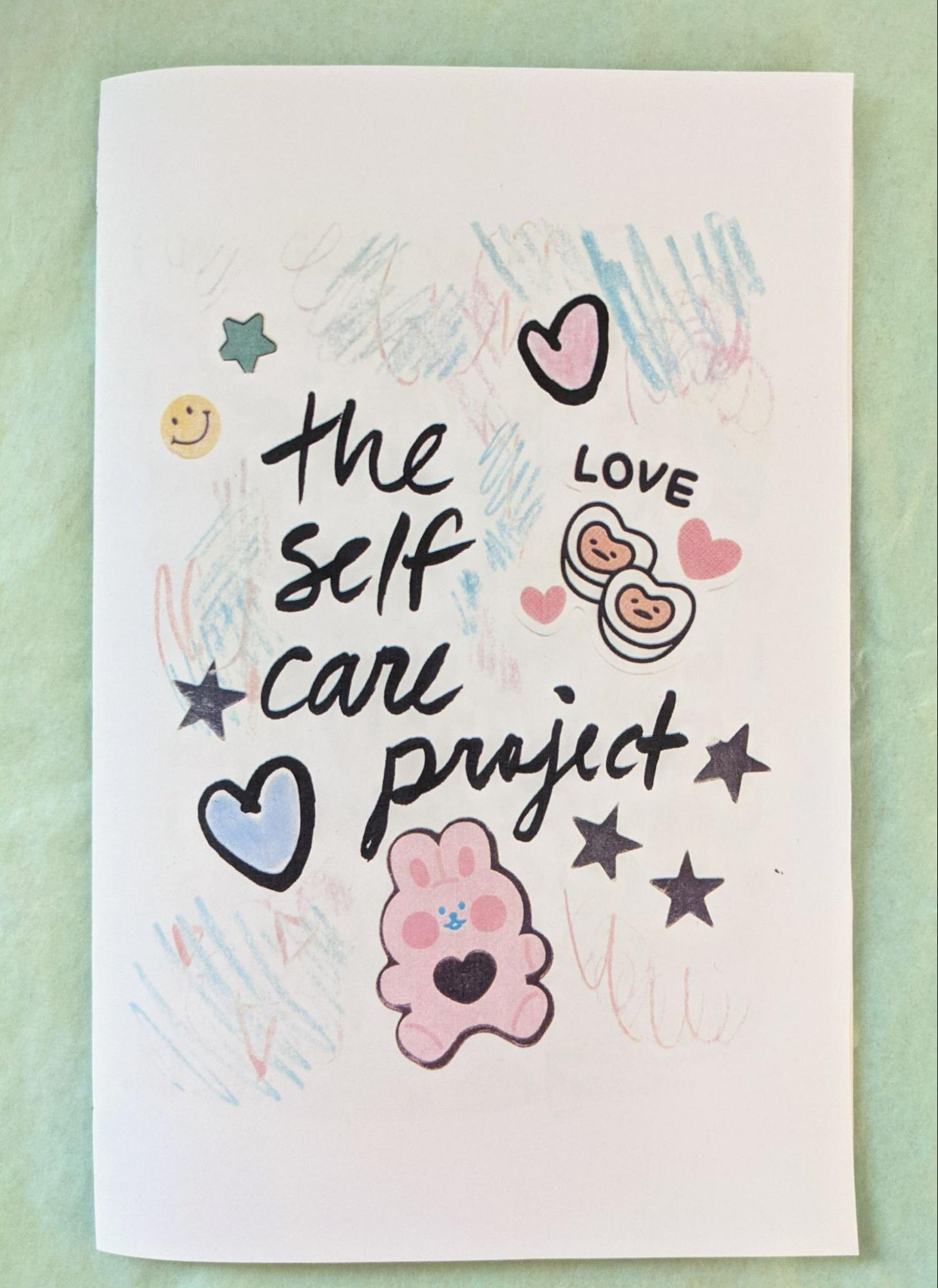 The Self Care Project zine cover